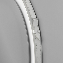 Owl 1975 Зеркало для ванной Viken White D650 – фотография-6